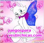 Juegos vestir dulce gatito