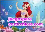 Juegos vestir sirena de los mares