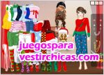 Juegos vestir moda para navidad