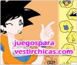 Juegos vestir dragonball 