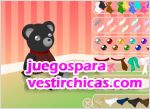 Juegos vestir osito feliz