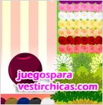 Juegos vestir florero