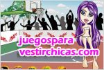 Juegos vestir basket bratz