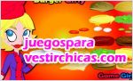 Juegos vestir chica burguer