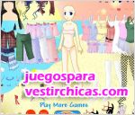 Juegos vestir playita en verano