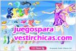 Juegos vestir hada del verano