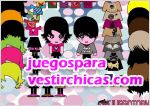 Juegos vestir pareja emo