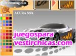 Juegos vestir tunea el acura nsx 