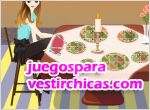 Juegos vestir restaurante casual