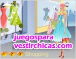 Juegos vestir de compras