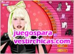 Juegos vestir lady gaga 