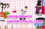 Juegos vestir la chica de las compras