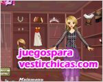 Juegos vestir vestidos y carreras