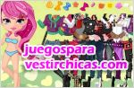 Juegos vestir rock star babes 