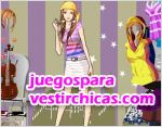 Juegos vestir hippie pija