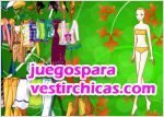 Juegos vestir muñeca de otoño