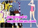 Juegos vestir modelo estrella