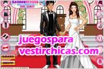 Juegos vestir gran boda