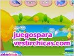 Juegos vestir bebe pato