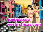 Juegos vestir amigas en venecia