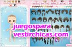 Juegos vestir vestidos chibi