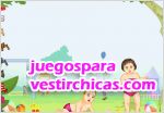 Juegos vestir los pequeños bebes