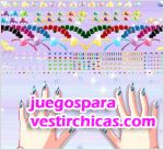 Juegos vestir las uñas de una diva