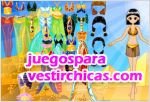 Juegos vestir la antigua cleopatra