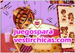 Juegos vestir la chica gato