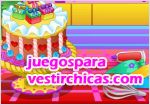 Juegos vestir tarta de ensueño