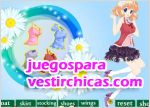 Juegos vestir dulce niña