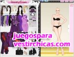 Juegos vestir violet 