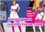 Juegos vestir dulce rosa