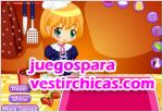 Juegos vestir maestra pastelera