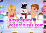 Juegos vestir juegos en la nieve