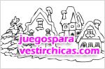 Juegos vestir diseña el color de estas casas