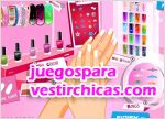 Juegos vestir salon de manicura