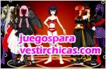 Juegos vestir ropa de anime