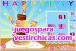 Juegos vestir birthday cake torta de cumpleaños