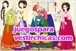 Juegos vestir korean ancient chief girl chica coreana