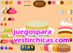 Juegos vestir un pastel con vida propia 