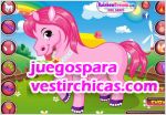 Juegos vestir mi dulce poney 