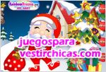 Juegos vestir viste a santa