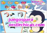 Juegos vestir el pinguino feliz