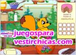 Juegos vestir la cocina del bosque