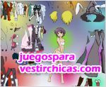 Juegos vestir chica anime