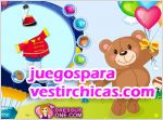 Juegos vestir el oso teddy