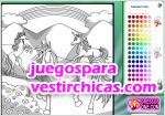 Juegos vestir unicornios salvajes