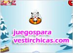 Juegos vestir oso panda en la nieve