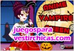 Juegos vestir una chica vampiro